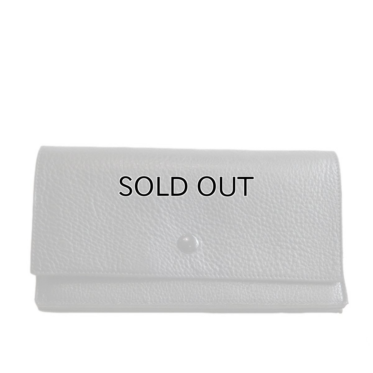 画像2: "JUTTA NEUMANN" Leather Wallet "the Waiter's Wallet"  color : Black / Orange　長財布 (2)