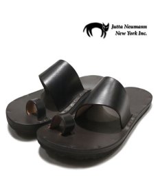 画像1: JUTTA NEUMANN "ALICE" Leather Sandal　BLACK　size 7D, 8D, 9D, 10D (1)