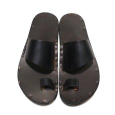 画像7: JUTTA NEUMANN "ALICE" Leather Sandal　BLACK　size 7D, 8D, 9D, 10D (7)