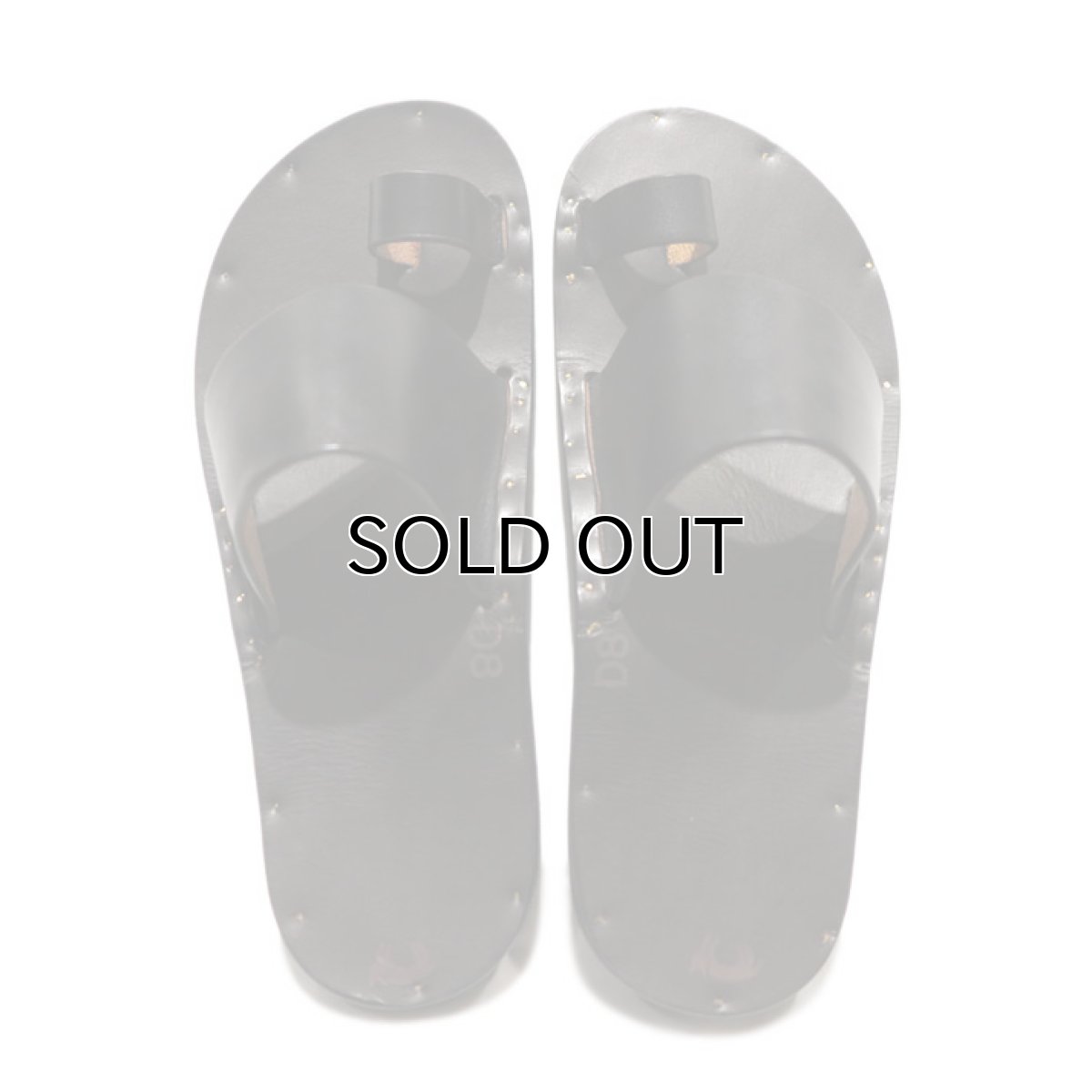 画像8: JUTTA NEUMANN "ALICE" Leather Sandal　BLACK　size 7D, 8D, 9D, 10D (8)