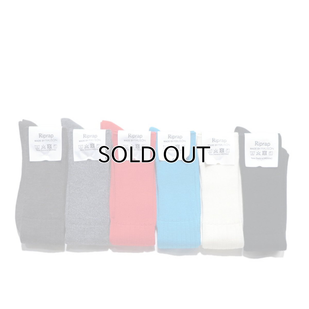 画像5: Riprap "Nz Merino Long Hose Socks"　size MEN'S FREE (25~27cm) (5)