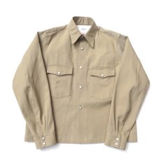 画像3: Riprap "Long Point Short Length Western Shirts"　color :KHAKI (3)