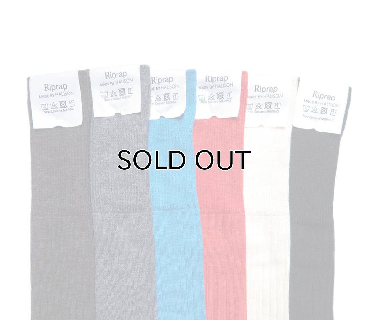 画像3: Riprap "Nz Merino Long Hose Socks"　size MEN'S FREE (25~27cm) (3)