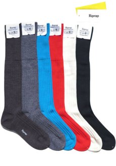 画像1: Riprap "Nz Merino Long Hose Socks"　size MEN'S FREE (25~27cm) (1)
