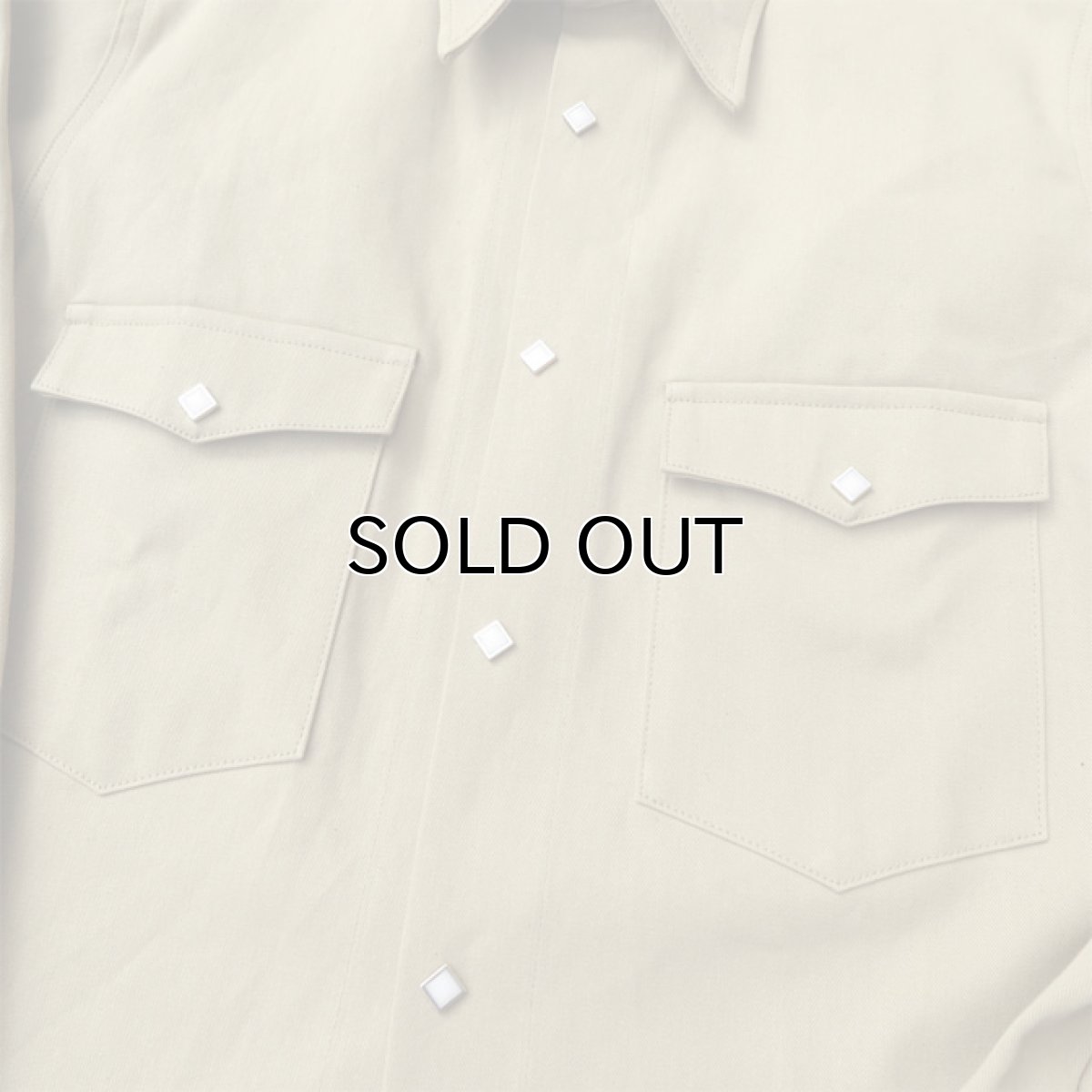 画像6: Riprap "Long Point Short Length Western Shirts" color :KHAKI (6)