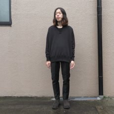 画像7: Riprap "Super Soft Loopwheel Y Neck Sweat Shirts" 　color : BLACK (7)