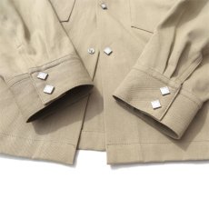 画像7: Riprap "Long Point Short Length Western Shirts"　color :KHAKI (7)