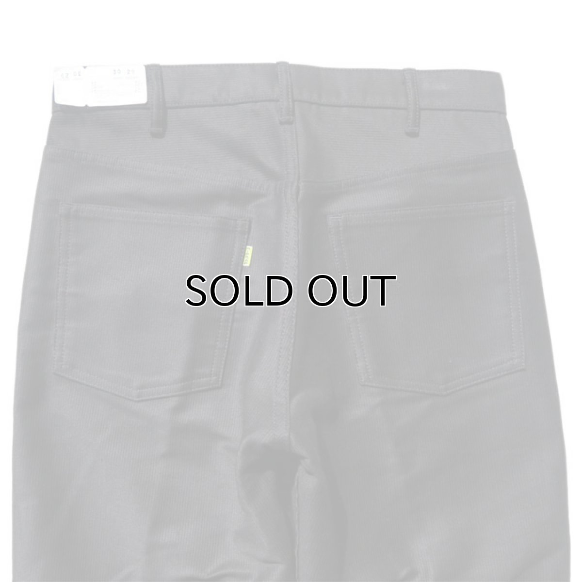 画像6: Riprap "Deck Pique 5-Pockets Pants"　color : BLACK (6)