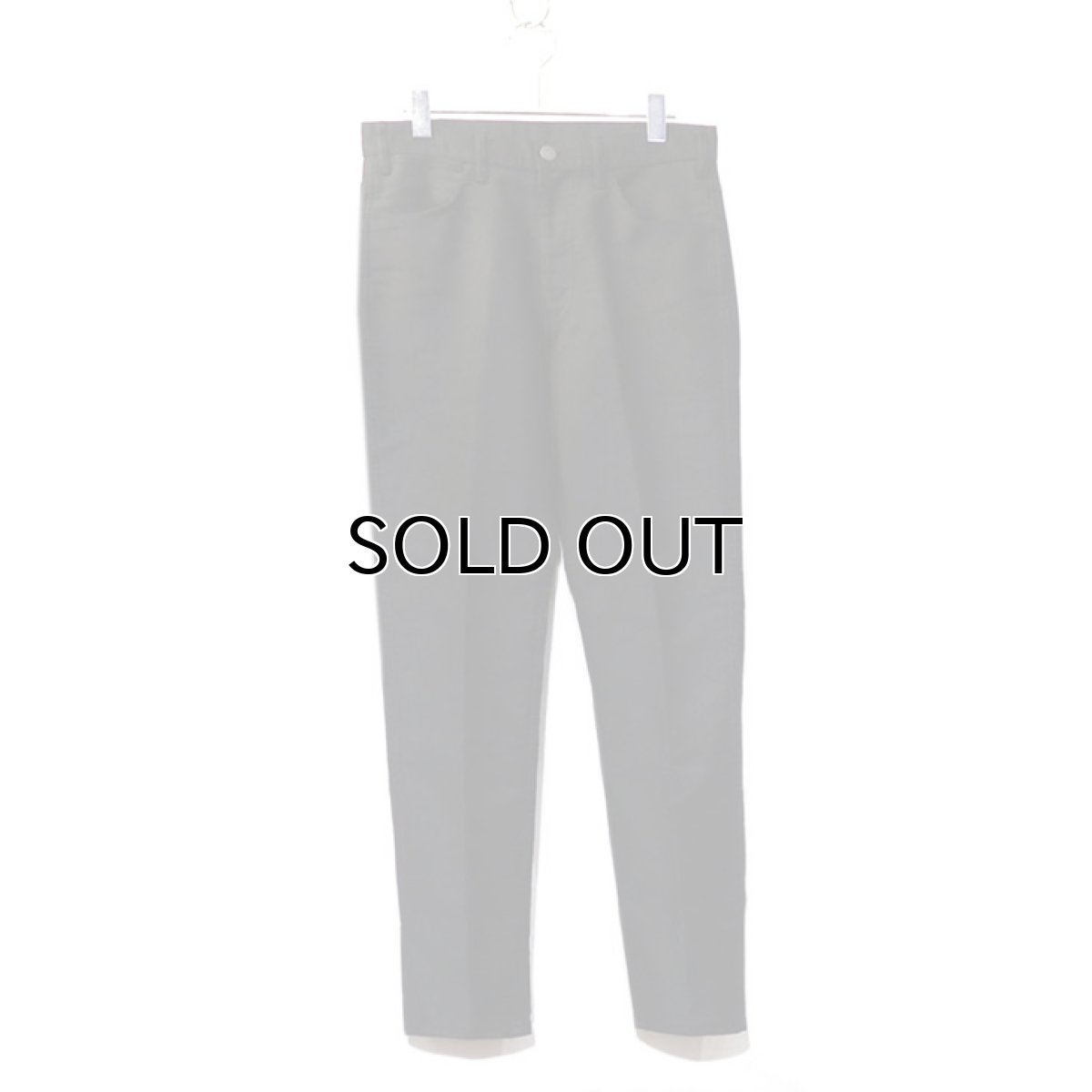 画像2: Riprap "Deck Pique 5-Pockets Pants"　color : BLACK (2)