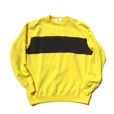 画像3: Riprap "Super Soft Loopwheel Switching Crew Sweat Shirts " 　color : LEMON/BLACK (3)