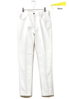 画像1: Riprap "Deck Pique 5-Pockets Pants"　color : WHITE　size SMALL (1)