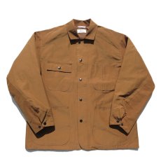 画像3: Riprap "C/N Grosgrain Chore Coat"　color : SADDLE BROWN (3)