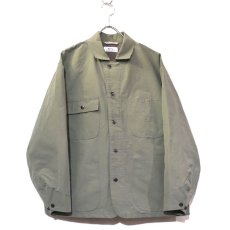 画像2: Riprap "C/N Grosgrain Chore Coat"　color : MOSS (2)