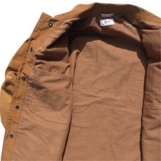 画像10: Riprap "C/N Grosgrain Chore Coat"　color : SADDLE BROWN (10)