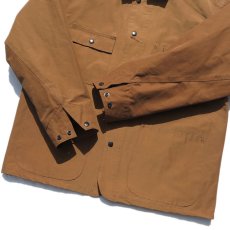 画像7: Riprap "C/N Grosgrain Chore Coat"　color : SADDLE BROWN (7)