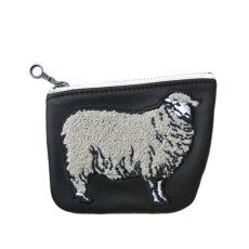 画像2: Riprap "Sheep Coin Purse"　color : BLACK　size FREE (one size) (2)