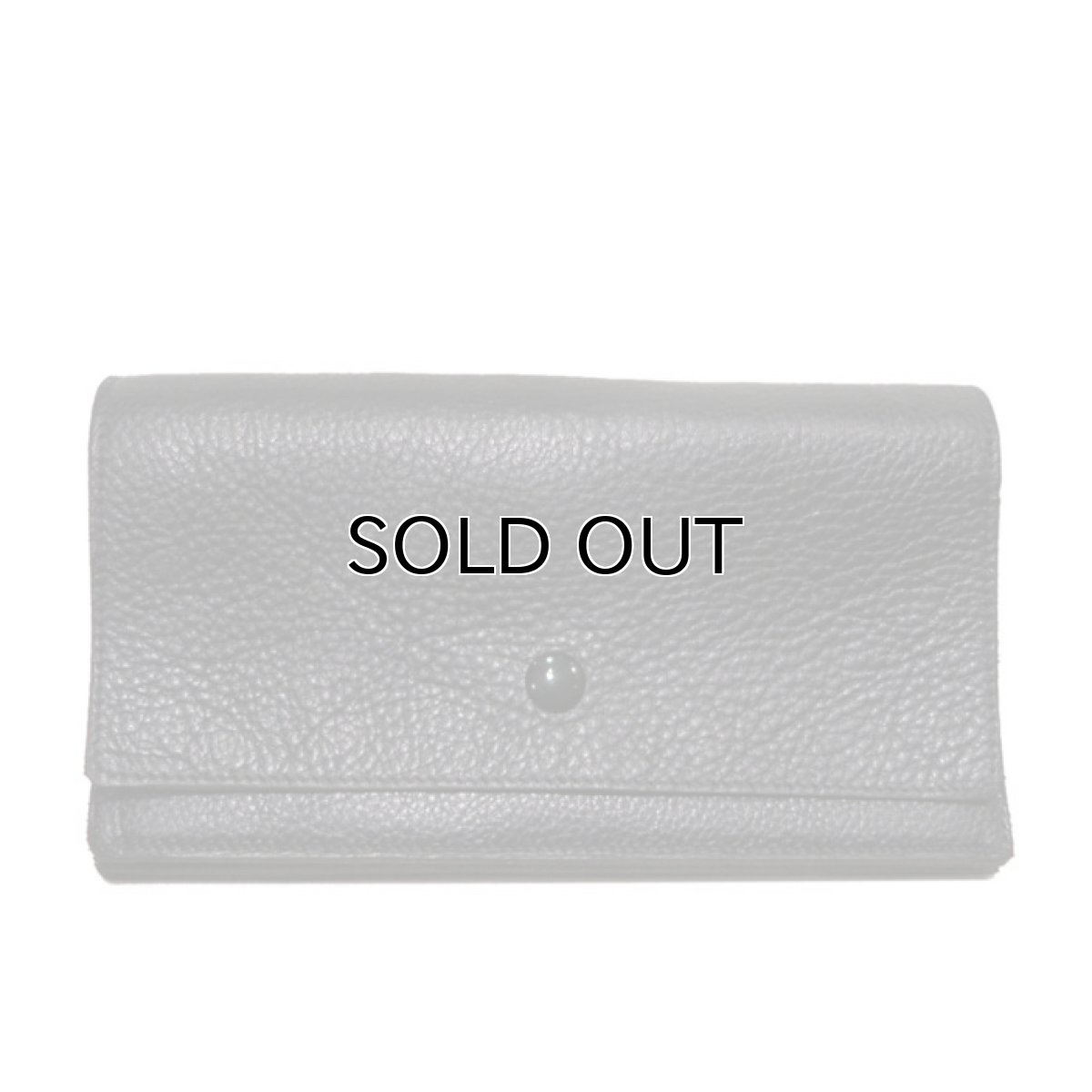 画像2: "JUTTA NEUMANN" Leather Wallet "the Waiter's Wallet"  color : Black / Baby Blue　長財布 (2)