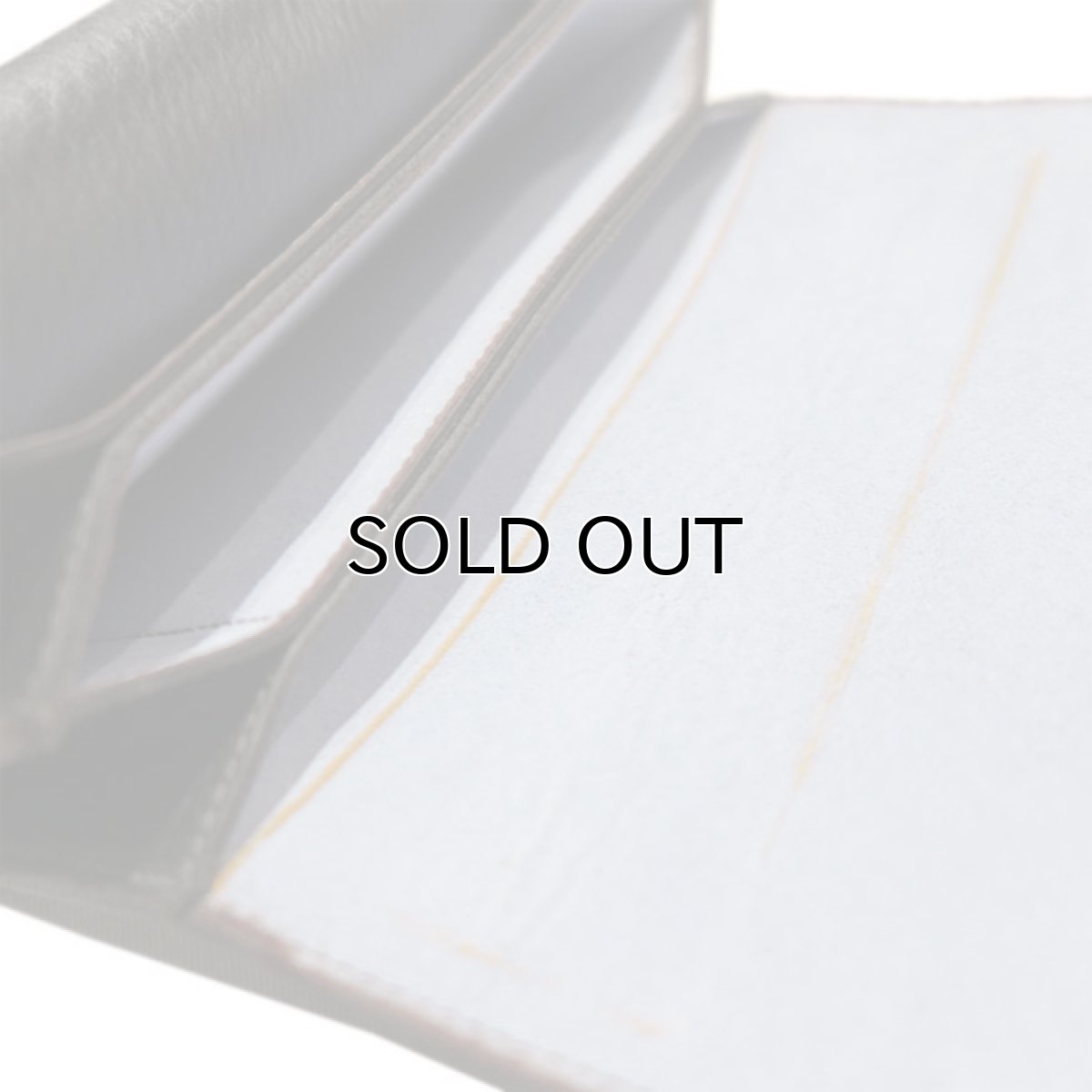 画像9: "JUTTA NEUMANN" Leather Wallet "the Waiter's Wallet"  color : Black / Baby Blue　長財布 (9)