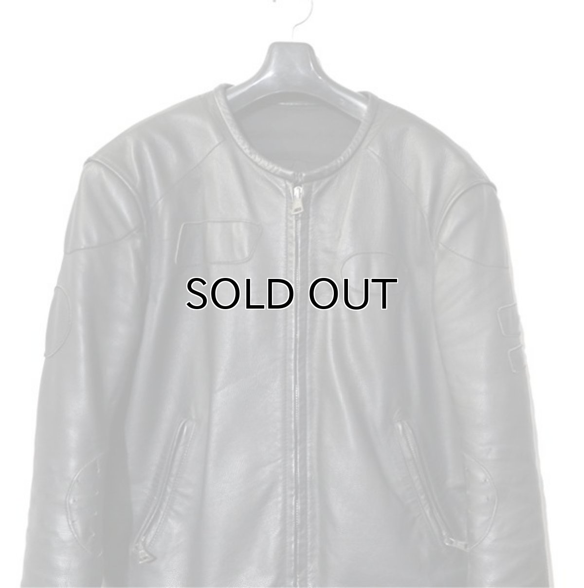 画像3: 2000's "Maison Martin Margiela 10" Motorcycle Leather Jacket size 52 (3)