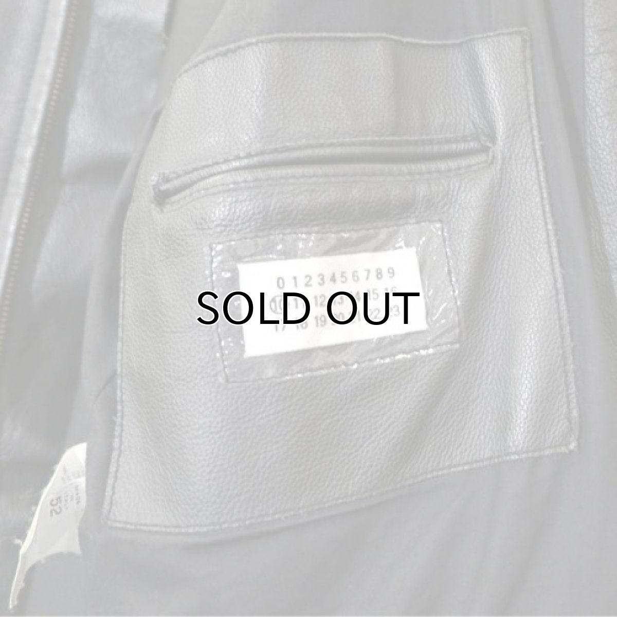 画像5: 2000's "Maison Martin Margiela 10" Motorcycle Leather Jacket size 52 (5)