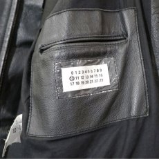 画像5: 2000's "Maison Martin Margiela 10" Motorcycle Leather Jacket　size 52 (5)