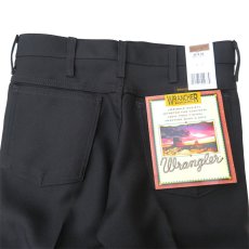 画像7: Wrangler "WRANCHER DRESS JEANS"  Boot Cut Pants　BLACK　size W 29~40 INCH (7)