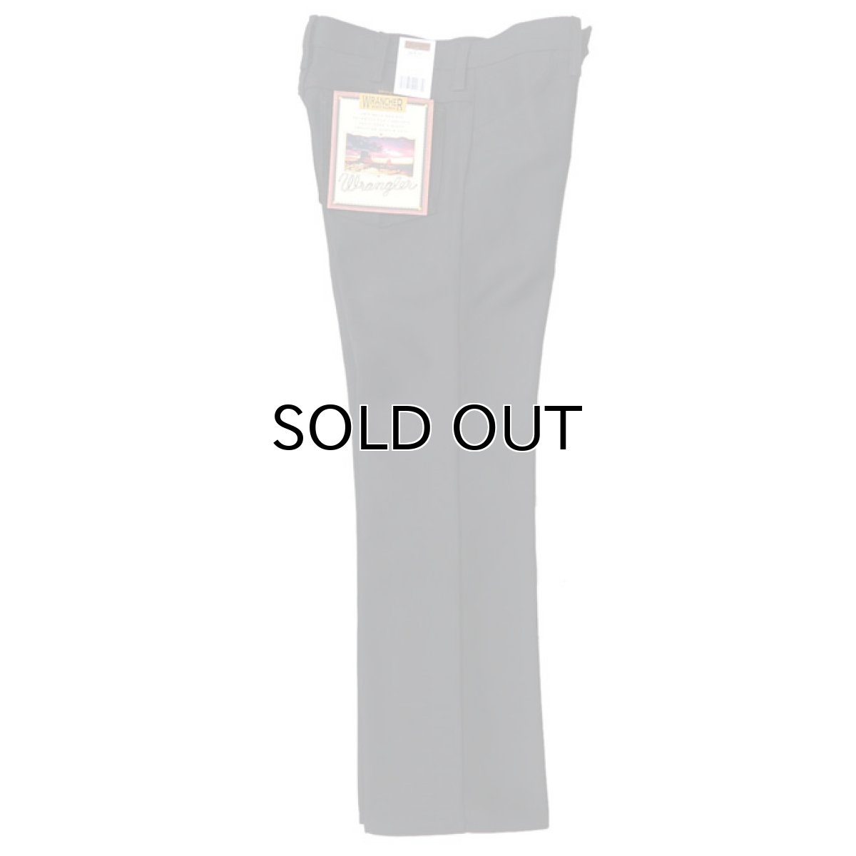 画像5: Wrangler "WRANCHER DRESS JEANS"  Boot Cut Pants　BLACK　size W 29~40 INCH (5)