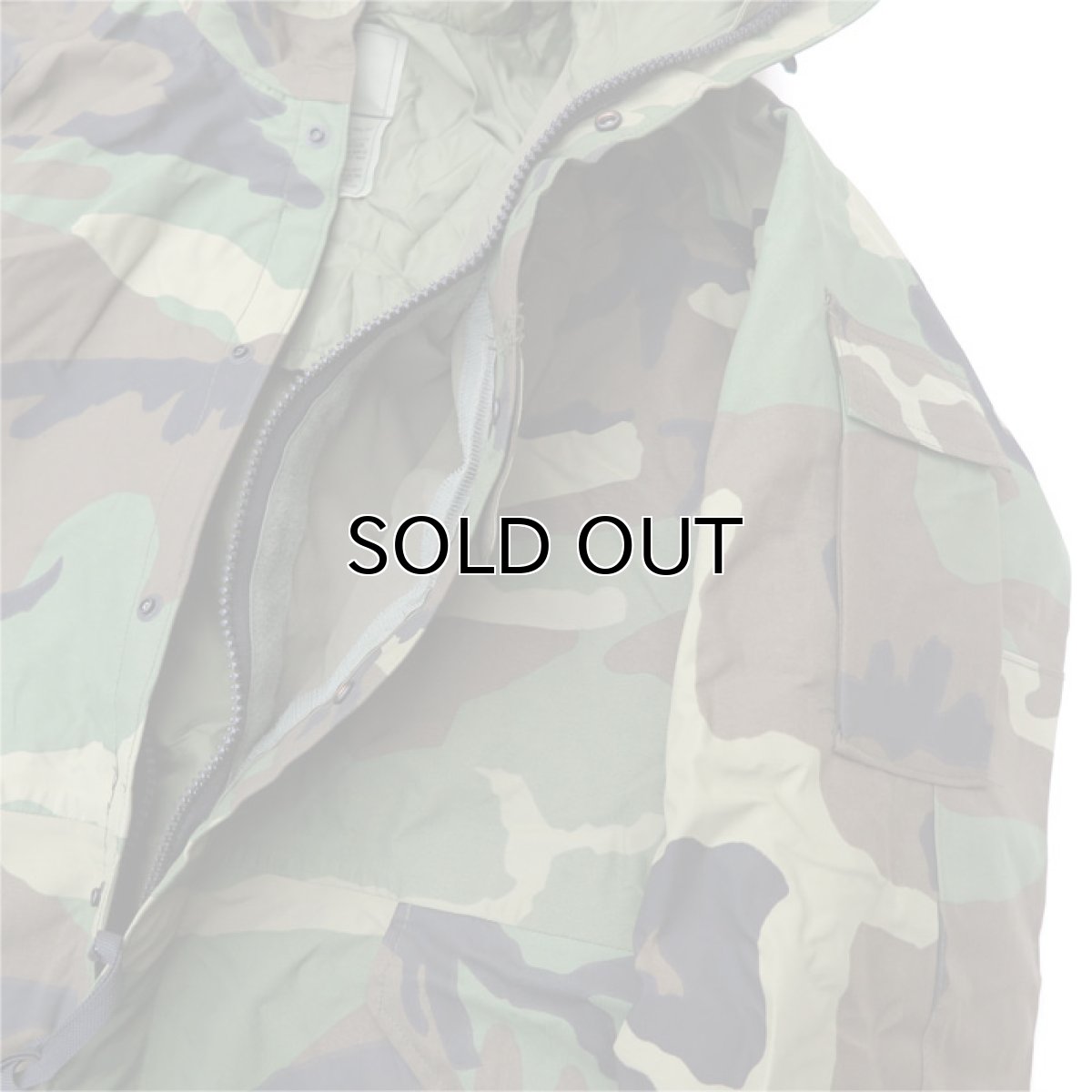 画像8: 1990's U.S. ARMY  ECWCS GEN I Gore-Tex Parka  Dead Stock  Woodland Camouflage size LARGE-REGULAR (8)
