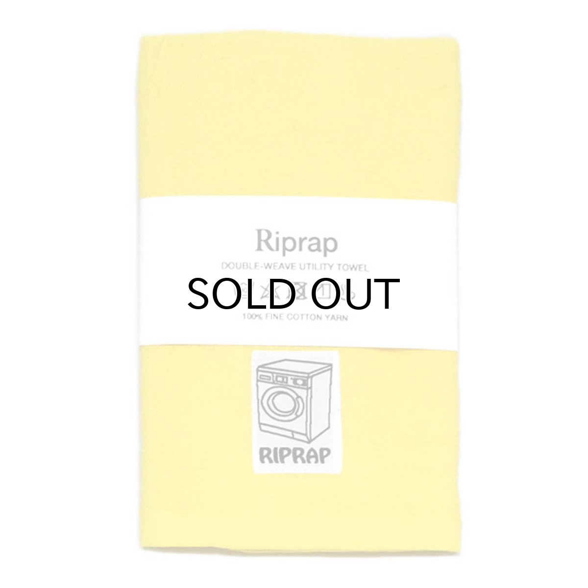 画像3: Riprap "Double-Weave Utility Towel" color POLLEN ONE SIZE (3)