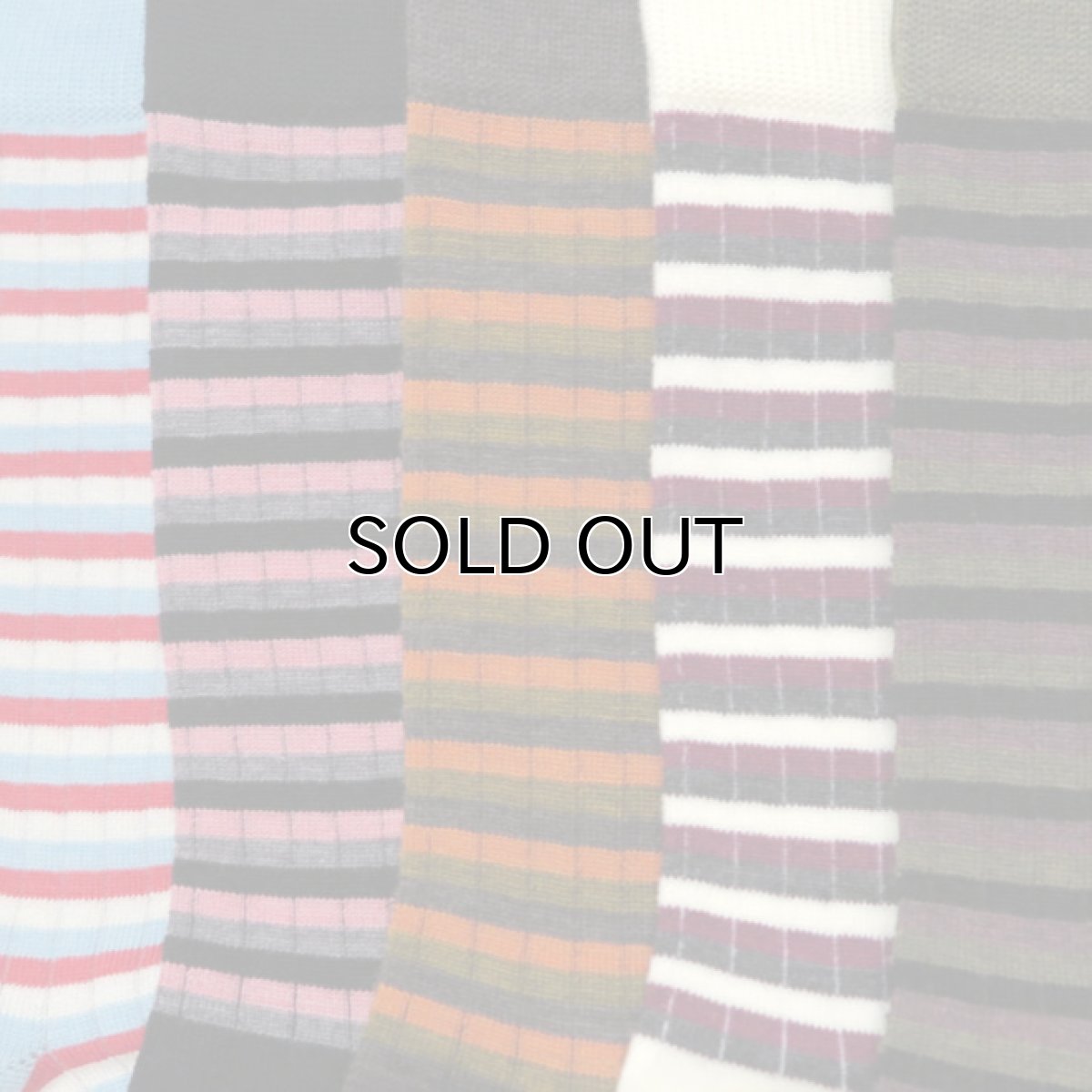 画像4: Riprap "Nz Merino Border Socks"　size MEN'S FREE (25~27cm) (4)