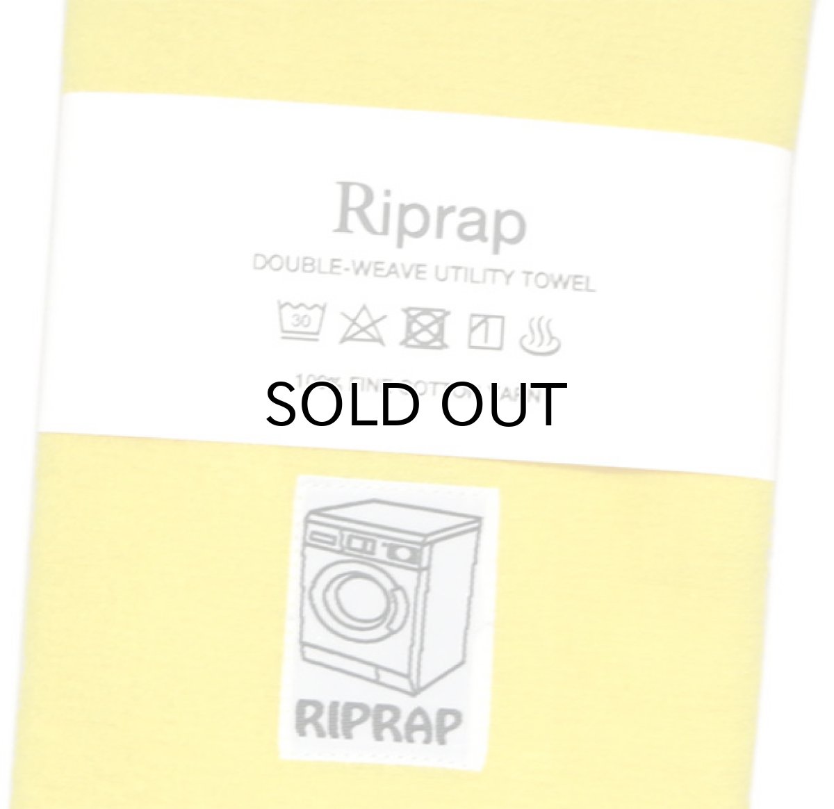 画像4: Riprap "Double-Weave Utility Towel" color POLLEN ONE SIZE (4)