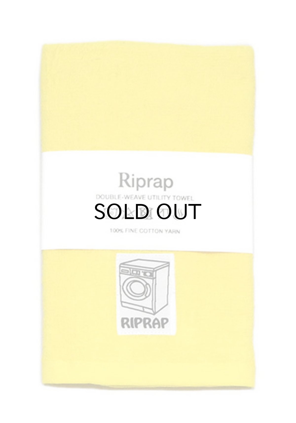 画像2: Riprap "Double-Weave Utility Towel" color POLLEN ONE SIZE (2)