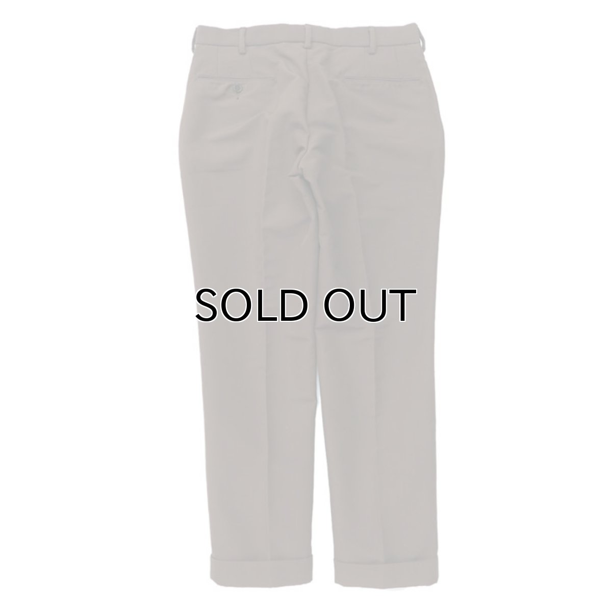 画像4: Riprap "C/N Double Cloth No Tuck Slacks"　color : WALNUT (4)