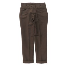 画像4: Riprap "C/N Double Cloth No Tuck Slacks"　color : WALNUT (4)