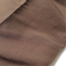 画像9: Riprap "C/N Double Cloth No Tuck Slacks"　color : WALNUT (9)