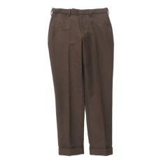 画像3: Riprap "C/N Double Cloth No Tuck Slacks"　color : WALNUT (3)