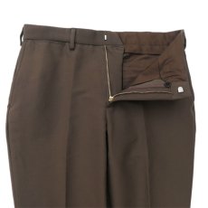 画像6: Riprap "C/N Double Cloth No Tuck Slacks"　color : WALNUT (6)