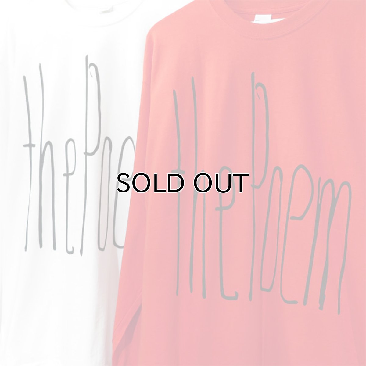 画像3: the poem clothing store "NEW LOGO L/S Tee"　WHITE　size L, XL, 2XL, 3XL (3)