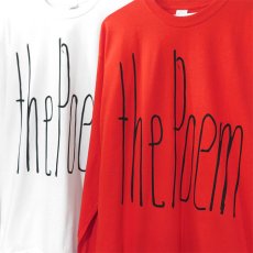 画像3: the poem clothing store "NEW LOGO L/S Tee"　WHITE　size L, XL, 2XL, 3XL (3)