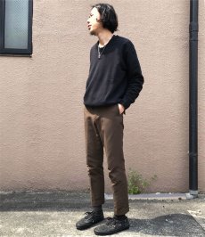 画像10: Riprap "C/N Double Cloth No Tuck Slacks"　color : WALNUT (10)