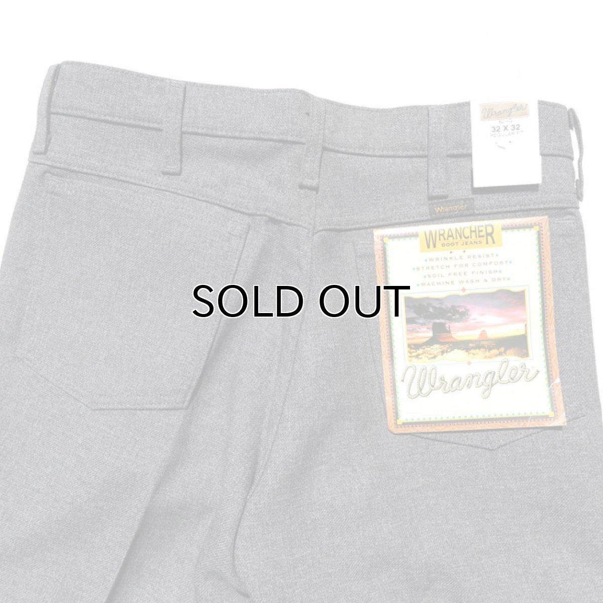 画像7: Wrangler "WRANCHER DRESS JEANS"  Boot Cut Pants　HEATHER GREY (7)