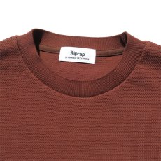 画像5: Riprap "Crew Neck Pocket Polo Shirts" 　color : RUST　size MEDIUM (5)