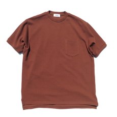 画像4: Riprap "Crew Neck Pocket Polo Shirts" 　color : RUST　size MEDIUM (4)