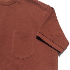 画像6: Riprap "Crew Neck Pocket Polo Shirts" 　color : RUST　size MEDIUM (6)