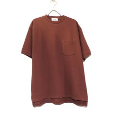 画像2: Riprap "Crew Neck Pocket Polo Shirts" 　color : RUST　size MEDIUM (2)