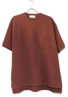 画像1: Riprap "Crew Neck Pocket Polo Shirts" 　color : RUST　size MEDIUM (1)