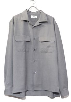 画像1: Riprap "W/S Tropical Semi Open Collar Shirts" color : MOONROCK (1)