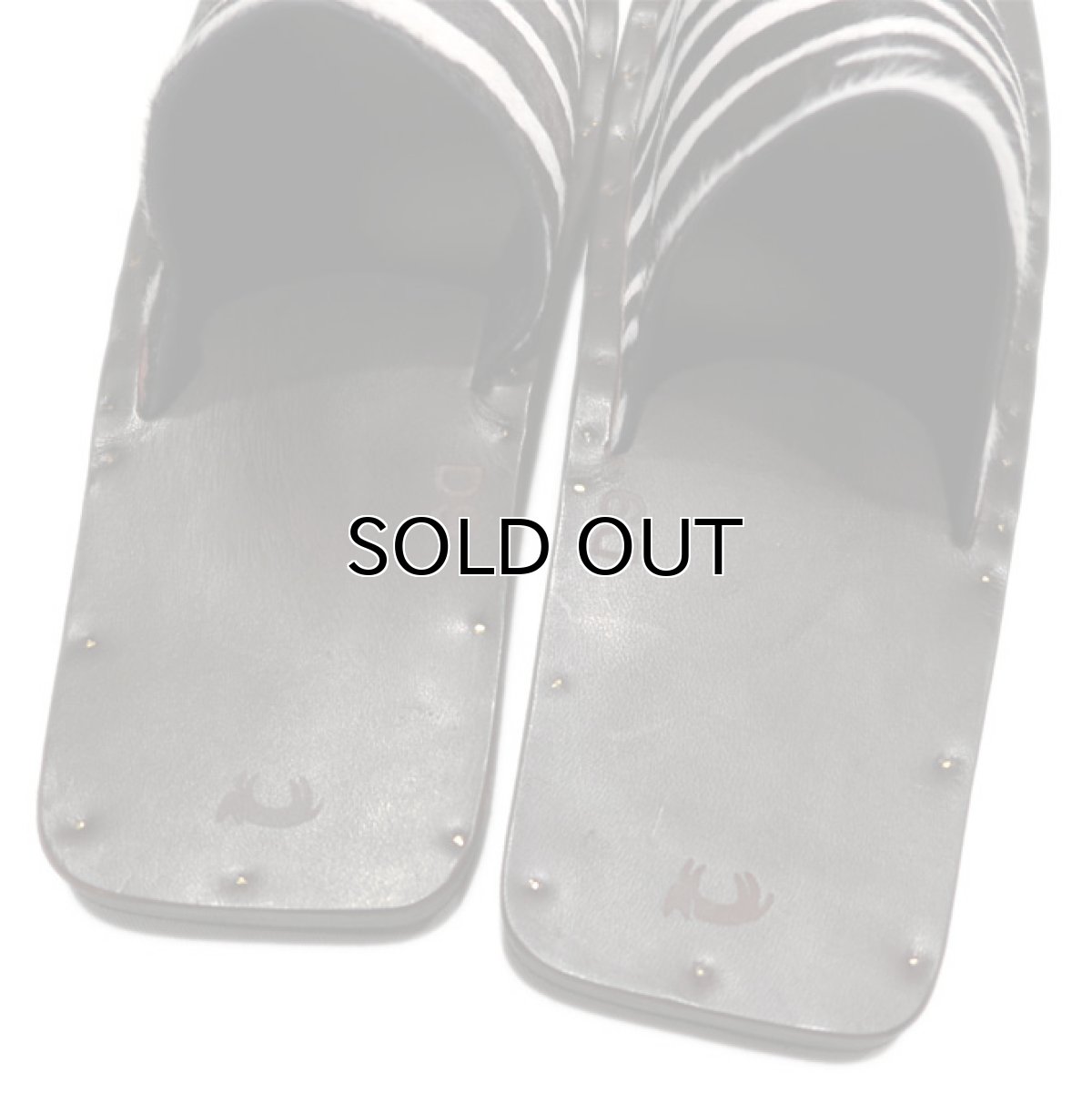 画像7: JUTTA NEUMANN "SAM" Leather Sandal ZEBRA HAIR size 7 D, 8 D, 9 D, 10 D (7)