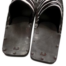 画像7: JUTTA NEUMANN "SAM" Leather Sandal　ZEBRA HAIR　size 7 D, 8 D, 9 D, 10 D (7)