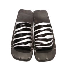 画像3: JUTTA NEUMANN "SAM" Leather Sandal　ZEBRA HAIR　size 7 D, 8 D, 9 D, 10 D (3)